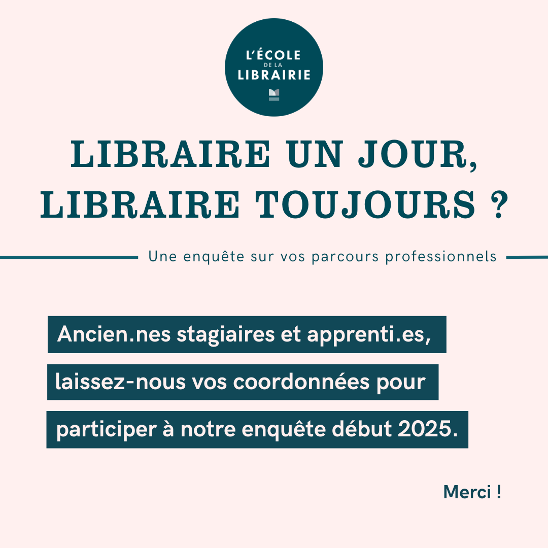 Libraire un jour, libraire toujours ?